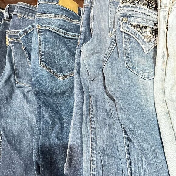 Mystery Bundle Lot of 4 Pair Size 4/27” Designer Denim Jeans-Paige AG Joe’s Vinc - Picture 8 of 10